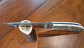 Taschenmesser N690 Stahl, Hirschhorngriff