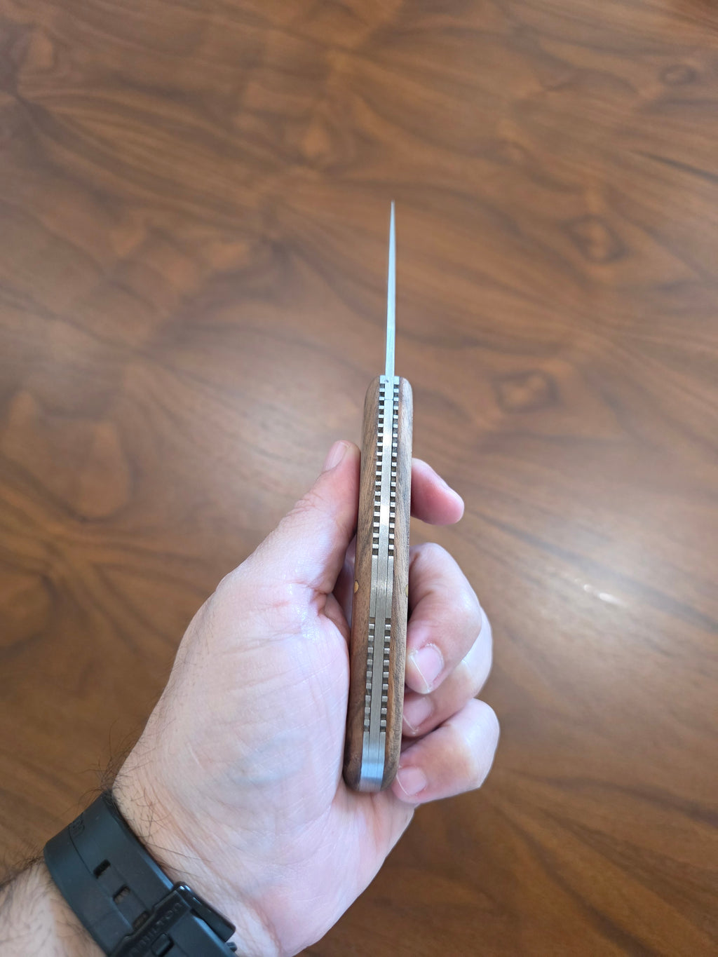 Taschenmesser Slipjoint, Wallnuss Griff