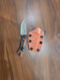 Messer, N690 Stahl stabilisieretem Walnuss inkl. Kydex