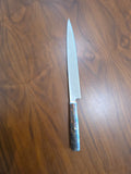 Kochmesser ,N690 Stahl aus stabilisiertem Ahorn