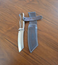 Bushcraft & Jagdmesser aus 4116 Stahl inkl. Lederetui.