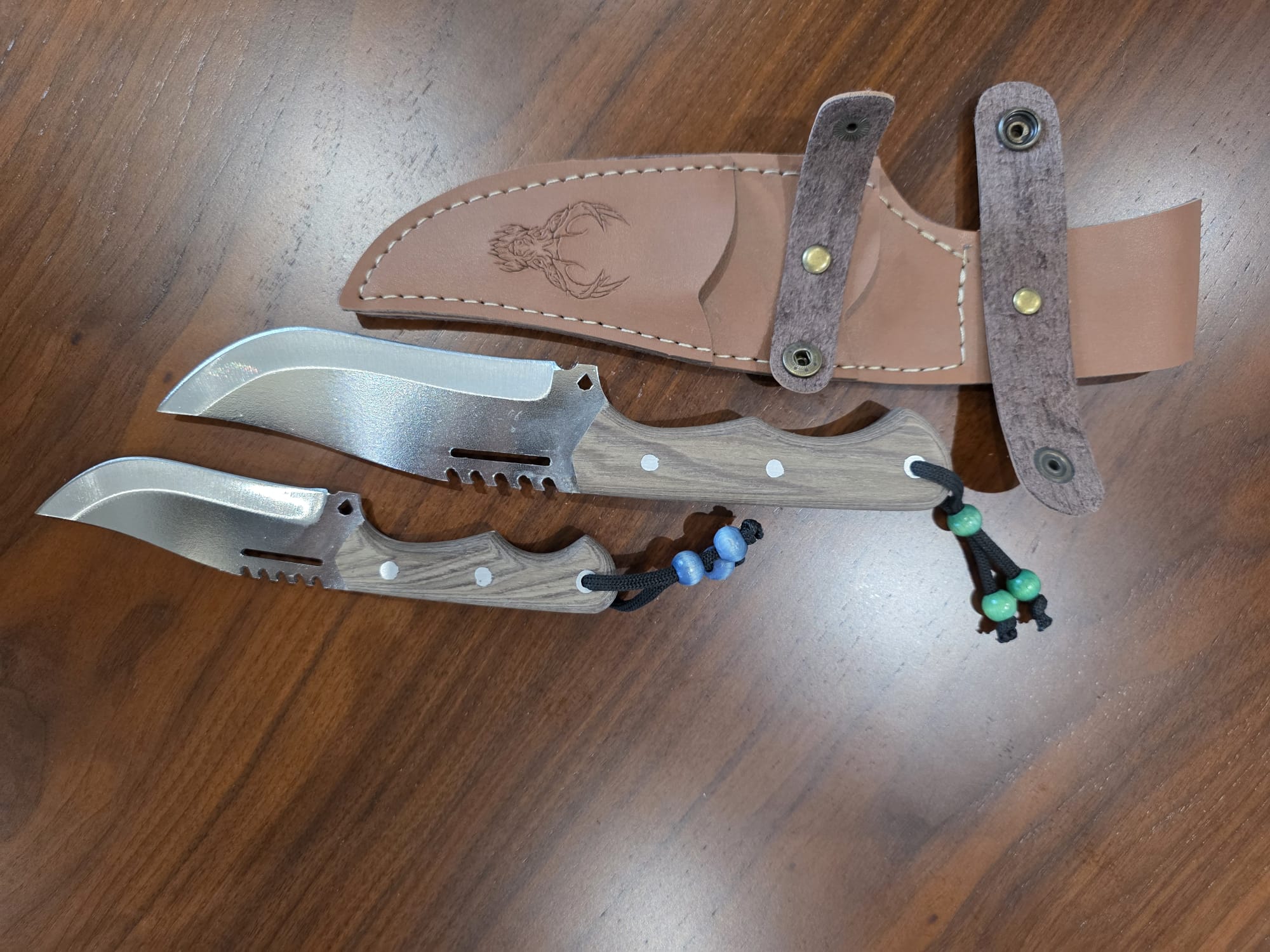 Bushcraft Messer Set Papa und Sohn